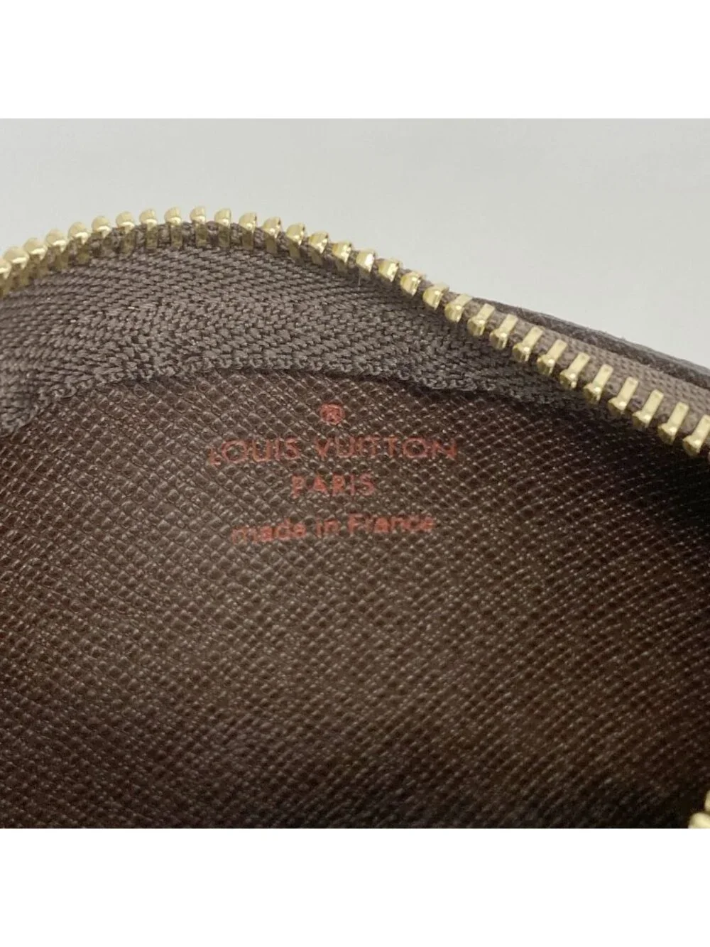 Louis Vuitton Coin Case Damier Pochette Cles Ebene